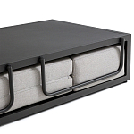 Садовый диван на каркасе из алюминия Petro варинант исполнения - 6 | Loft Concept в Грозном