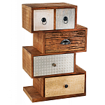 Тумба необычной формы с выдвижными ящиками Shift варинант исполнения - 1 | Loft Concept в Грозном