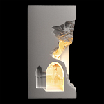 Встраиваемый в стену гипсовый светильник под покраску с эффектом разрушенной стены Antiquity Athena варинант исполнения - 5 | Loft Concept в Грозном