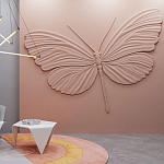 Барельеф BUTTERFLY варинант исполнения - 2 | Loft Concept в Грозном