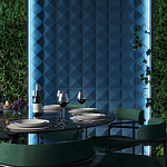 Гипсовая 3D Панель M-104 варинант исполнения - 1 | Loft Concept в Грозном