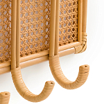 Настенная вешалка из ротанга Wila Wall Hanger M варинант исполнения - 3 | Loft Concept в Грозном