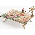 Блюдо фарфоровое Поле цветов Terra варинант исполнения - 2 | Loft Concept в Грозном