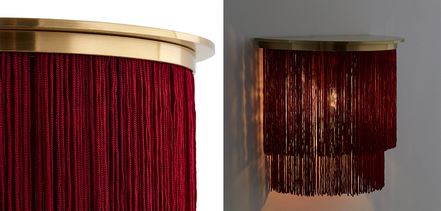 Бра Houtique Sconce Burgundy Бра Houtique Sconce Burgundy - Loft-Concept в Грозном