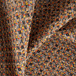 Мебельная ткань Шенилл терракотовый цвет 142 см T4-58 варинант исполнения - 1 | Loft Concept в Грозном