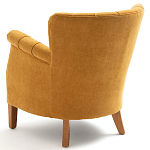 Кресло велюровое на ножках из массива ясеня Jessie Armchair варинант исполнения - 4 | Loft Concept в Грозном