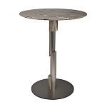 Стол барный круглый высокий с полосатым узором Zebroids варинант исполнения - 1 | Loft Concept в Грозном