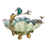 Чаша в виде листка лотоса с птицами Eden Garden варинант исполнения - 4 | Loft Concept в Грозном