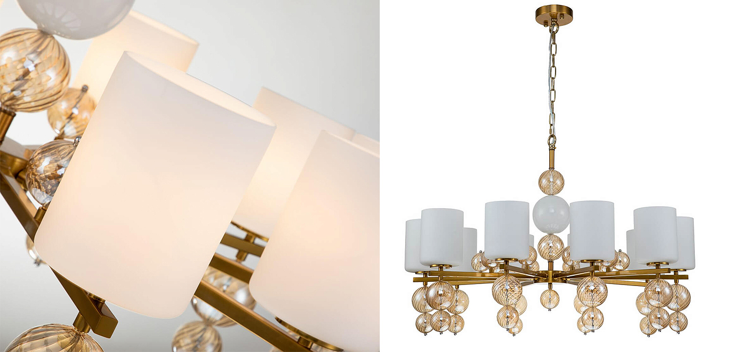 Люстра Blown Glass Balloons Chandelier 10 Люстра Blown Glass Balloons Chandelier 10 - Loft-Concept в Грозном