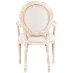 Стул с подлокотниками из массива бука бежевый Solid Luxury варинант исполнения - 2 | Loft Concept в Грозном