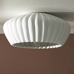 Потолочный светильник керамический Ceramic Embossed Lamp варинант исполнения - 1 | Loft Concept в Грозном