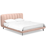 Кровать с мягким изголовьем Brussels варинант исполнения - 20 | Loft Concept в Грозном