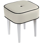 Квадратный мягкий пуф на белых ножках Winton Pouf Square варинант исполнения - 21 | Loft Concept в Грозном