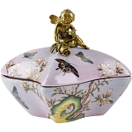 Фарфоровая шкатулка Butterflies and an angel варинант исполнения - 2 | Loft Concept в Грозном