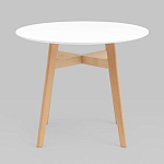 Обеденный стол с белой столешницей ELUNED FURNITURE варинант исполнения - 2 | Loft Concept в Грозном