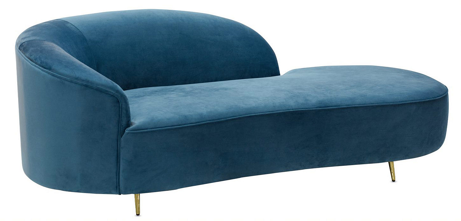 Диван Salvaire Lounge Sofa blue Диван Salvaire Lounge Sofa blue - Loft-Concept в Грозном