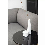 Кофейный столик черный круглый Graceful Base варинант исполнения - 2 | Loft Concept в Грозном