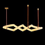 Люстра подвесная с фигурным светодиодным плафоном Calcite Figural Light варинант исполнения - 1 | Loft Concept в Грозном