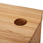 Рабочий стол из массива ясеня Marleen Wooden Desk варинант исполнения - 2 | Loft Concept в Грозном