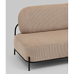 Диван Стоун велюр рельефный бежевый варинант исполнения - 2 | Loft Concept в Грозном