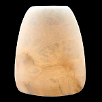 Настольная лампа в форме трапеции из натурального камня Soft Glow of Stone варинант исполнения - 1 | Loft Concept в Грозном