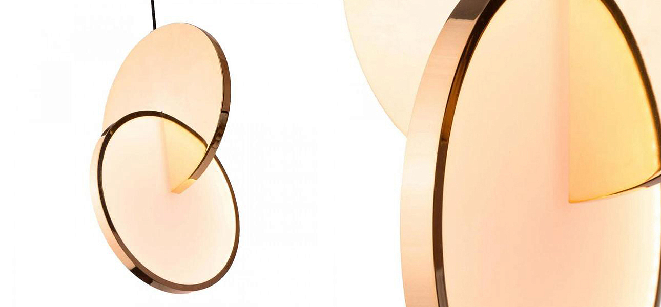 Подвесной светильник Eclipse Pendant Light Gold Подвесной светильник Eclipse Pendant Light Gold - Loft-Concept в Грозном