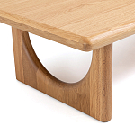 Стол журнальный из массива и шпона дуба Oak Essence Carden варинант исполнения - 4 | Loft Concept в Грозном