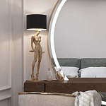 Настольная лампа с абажуром Cretto Mir варинант исполнения - 2 | Loft Concept в Грозном