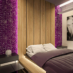 Гипсовая 3D панель с принтографией PM-45 варинант исполнения - 2 | Loft Concept в Грозном