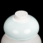 Настольная лампа из стеклянных сфер в пастельных тонах Высота 40 см Pastel Lunaria варинант исполнения - 5 | Loft Concept в Грозном