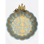 Блюдо фарфоровое Птица на ветке Flora варинант исполнения - 5 | Loft Concept в Грозном