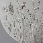 Панно Белые цветы варинант исполнения - 3 | Loft Concept в Грозном