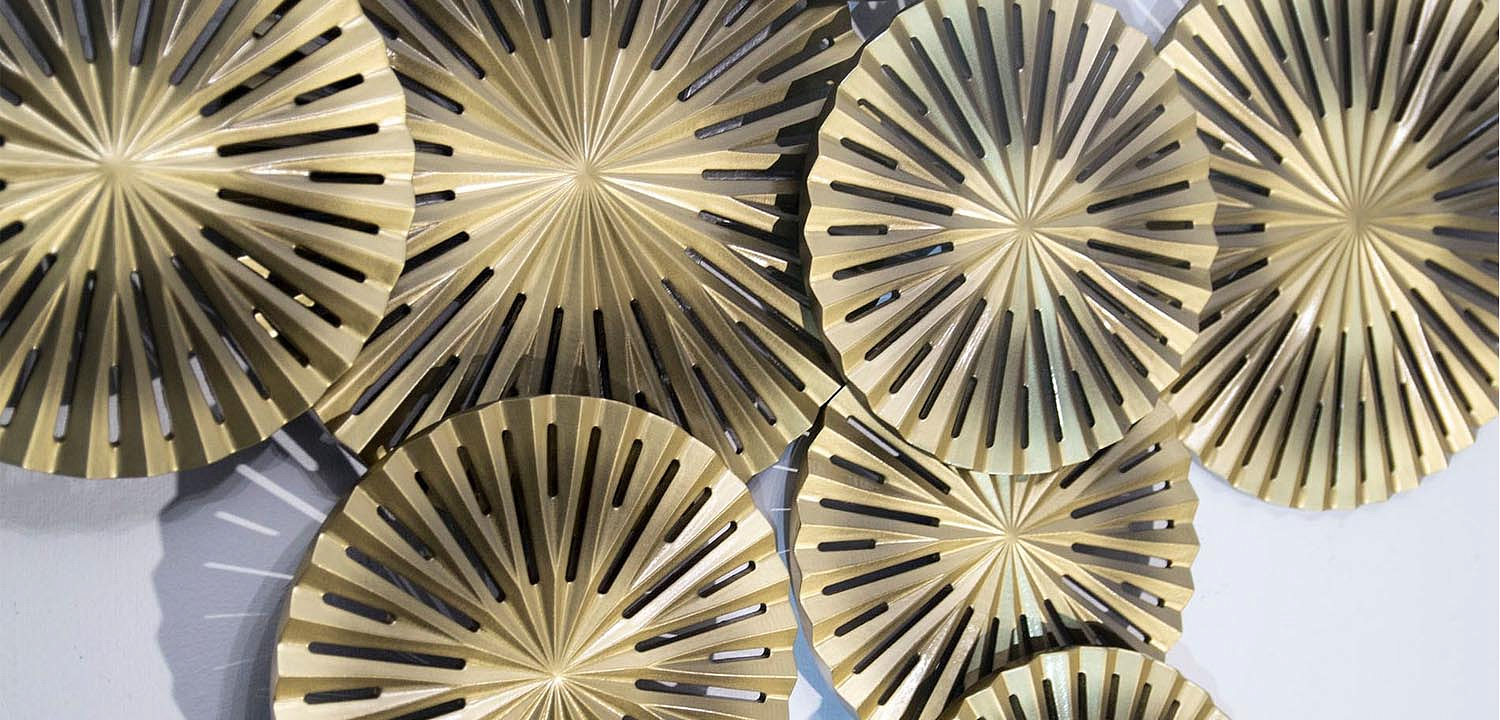Арт-объект Apollo Brown and Gold Wall Plaque Disc gap 11 Арт-объект Apollo Brown and Gold Wall Plaque Disc gap 11 - Loft-Concept в Грозном