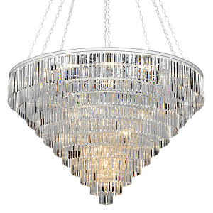 Большая Многоярусная люстра ODEON CLEAR GLASS 11-TIER диаметр 160 см