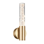 Бра c цилиндрическим прозрачным плафоном с имитацией из кубиков льда Freezing варинант исполнения - 2 | Loft Concept в Грозном