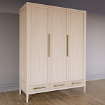 Большой Шкаф Primo Светлый дуб с 3 дверьми и 3 выдвижными ящиками варинант исполнения - 2 | Loft Concept в Грозном