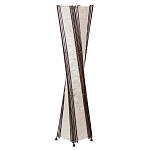 Торшер из перламутра на металлическом каркасе Indonesian Wave варинант исполнения - 2 | Loft Concept в Грозном