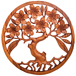 Панно из дерева Sakura Panel With Trees варинант исполнения - 1 | Loft Concept в Грозном