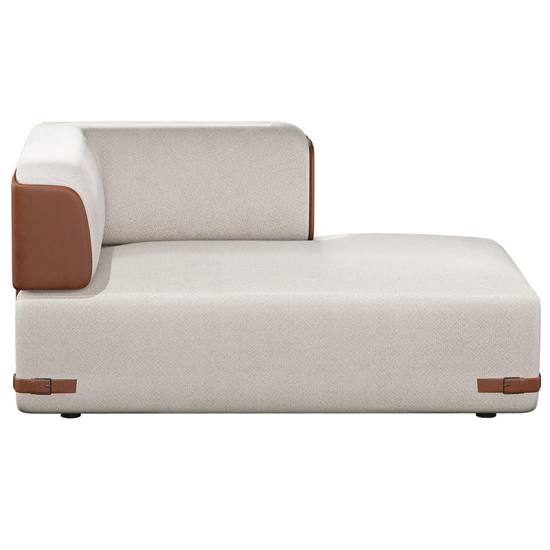 Кушетка Richmond  Молочный Коричневый в Грозном | Loft Concept 