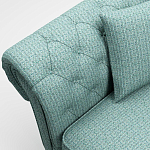 Мебельная ткань Шенилл бирюзовый цвет 142 см T4-61 варинант исполнения - 10 | Loft Concept в Грозном