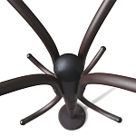 Вешалка напольная коричневая с 4-мя металлическими крючками Noble Branches варинант исполнения - 3 | Loft Concept в Грозном