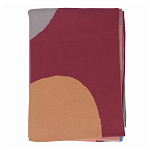 Плед из хлопка с абстрактным принтом Elysian Flow Ember варинант исполнения - 5 | Loft Concept в Грозном