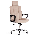 Кресло компьютерное City Chair хром флок варинант исполнения - 1 | Loft Concept в Грозном