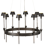 Люстра круглая со светодиодными лампами Innovation варинант исполнения - 3 | Loft Concept в Грозном