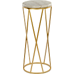 Столик дизайнерский Beige marble варинант исполнения - 1 | Loft Concept в Грозном