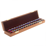 Нарды настольные из натурального камня лазурит и долерит Backgammon from Stone варинант исполнения - 9 | Loft Concept в Грозном