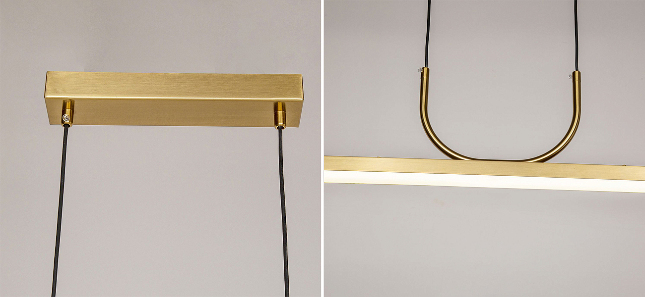 Минималистичная золотая люстра Trumpet tube Минималистичная золотая люстра Trumpet tube - Loft-Concept в Грозном