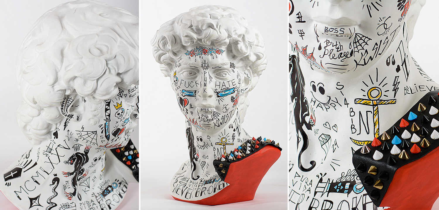 Статуэтка Bust of David PUNK Статуэтка Bust of David PUNK - Loft-Concept в Грозном
