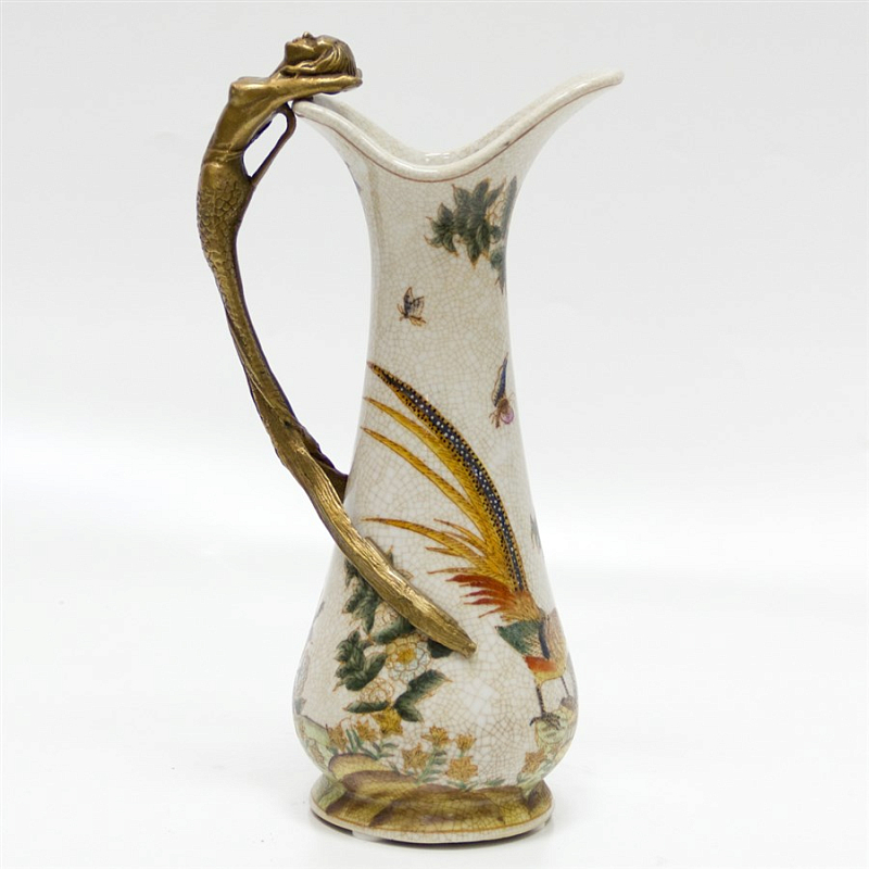 Кувшин Long Tail Bird Мульти Бронза в Грозном | Loft Concept 