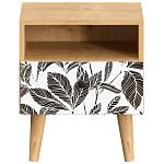 Прикроватная тумба с изображением на ящике Elise Nightstand варинант исполнения - 19 | Loft Concept в Грозном